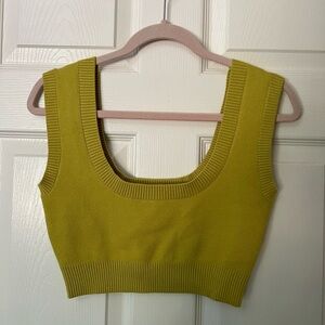 Maeve Denise Sweater Crop Top from Anthropologie